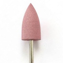 IMnail, Полировщик кремниевый для аппаратного маникюра (4 мм., розовый, 400 грит)