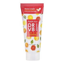 FarmStay, DR-V8 Vitamin Foam Cleansing - Пенка для умывания с витаминным комплексом (100 мл.)