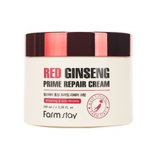 FarmStay, Red Ginseng Prime Repair Cream - Восстанавливающий крем с экстрактом красного женьшеня (100 мл.)