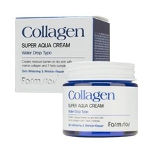 FarmStay, Collagen Super Aqua Cream - Суперувлажняющий крем с коллагеном (80 мл.)