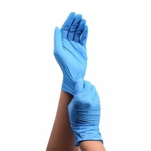 mediOk, Перчатки нитриловые неопудренные (BS), Цвет голубой, Размер L, 100 шт./уп
