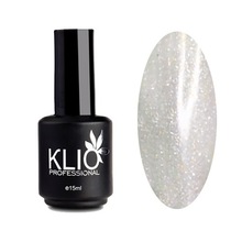 Klio Professional, Камуфлирующая база с шиммером - White Gold (15 мл.)