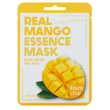 FarmStay, Real Mango Essence Mask - Маска для лица тканевая с экстрактом манго