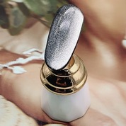 InGarden, Гель-лак 5D Star Cats - №191 Silver Frost (11 мл.)