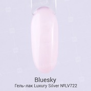 Bluesky, Гель-лак Luxury Silver № LV722 (10 мл.)
