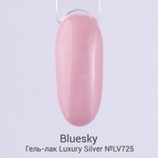 Bluesky, Гель-лак Luxury Silver № LV725 (10 мл.)