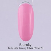 Bluesky, Гель-лак Luxury Silver № LV729 (10 мл.)