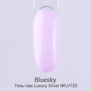 Bluesky, Гель-лак Luxury Silver № LV733 (10 мл.)