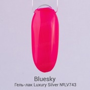 Bluesky, Гель-лак Luxury Silver № LV743 (10 мл.)