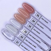 Nail Republic, Gel classic - Гель для моделирования ногтей №03 (молочно-белый, 50 гр.)