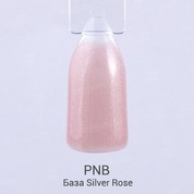 PNB, Camouflage Base Silver Rose - Камуфлирующая каучуковая база (серебристо-розовая, 17 мл.)
