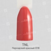 TNL, Гель-лак №018 - Персидский красный (10 мл.)