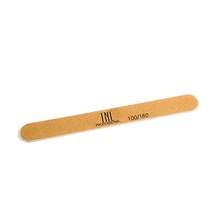 TNL, Пилка для ногтей узкая 100/180 высокое качество (золото, в индивидуальной упаковке)