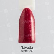 Nayada, Гель-лак Glitter №390 (8 мл.)