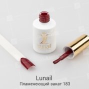 Lunail, Гель-лак - Пламенеющий закат №183 (10 ml.)