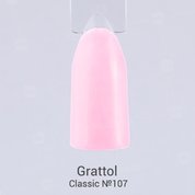 Grattol, Гель-лак Sweet Pink №107 (9 мл.)