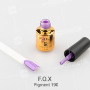 F.O.X, Гель-лак - Pigment №190 (6 ml.)