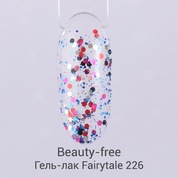 Beauty-free, Гель-лак Fairytale - Confetti №226 (4 мл.)