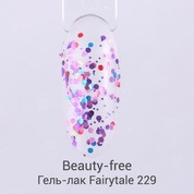 Beauty-free, Гель-лак Fairytale - Dancing Queen №229 (4 мл.)