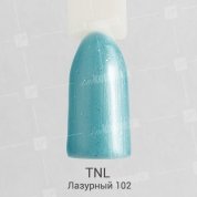 TNL, Гель-лак №102 - Лазурный (10 мл.)