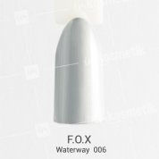 F.O.X, Гель-лак - Waterway №006 (6 ml.)