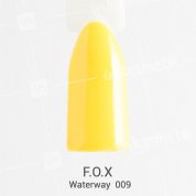 F.O.X, Гель-лак - Waterway №009 (6 ml.)