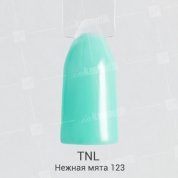TNL, Гель-лак №123 - Нежная мята (10 мл.)