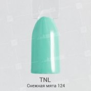 TNL, Гель-лак №124 - Снежная мята (10 мл.) LED.