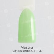 Masura, Гель-лак - Basic №294-106М Сочный Лайм (3,5 мл.)