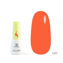 TNL, Гель-лак - 8 Чувств Mini №141 Оранжевая глазурь (3,5 мл.)