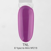 TNL, Гель-лак - 8 Чувств Mini №219 Пурпурная орхидея (3,5 мл)