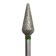КМИЗ, Фреза алмазная капля с закругленным концом, грубая, 5,0 мм (ФАК-5,0-12,5 К)