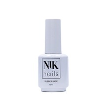 NIK nails, Base Rubber - Каучуковое базовое покрытие (15 ml.)