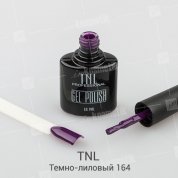 TNL, Гель-лак №164 - Темно-лиловый (10 мл.)