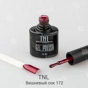 TNL, Гель-лак №172 - Вишневый сок (10 мл.)