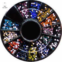 АФН, Стразы стекло в карусели - Mix Color SS3 (480 шт.)