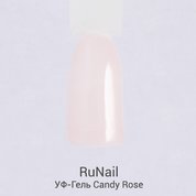 ruNail, УФ-гель камуфлирующий - Розовая карамель «Candy Rose» (арт.0921, 15 г.)