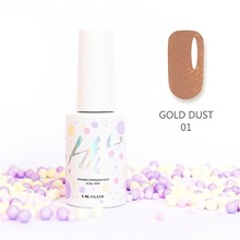 HIT gel, Гель-лак - Gold dust №01 (9 мл.)