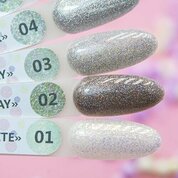 HIT gel, Гель-лак - Shine Gray №02 (9 мл.)