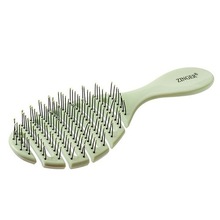 Zinger, Расчёска массажная для мокрых волос (OS-5047 BOX, зеленый)