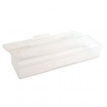 TNL, Пластиковый контейнер прямоугольный - прозрачный 19,5 х 6 х 3,2 см