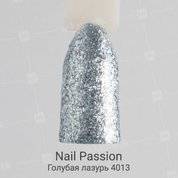 Nail Passion, Гель-лак - Голубая лазурь 4013 (10 мл.)