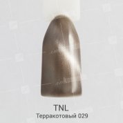 TNL, Гель-лак Кошачий глаз №29 - Терракотовый (10 мл.)