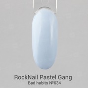 RockNail, Гель-лак - Pastel Gang №634 Bad habits (10 мл.)