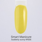 Smart Manicure, Гель-лак Sudderly sunny - №006 Солнечный свет (10 мл)
