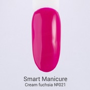 Smart Manicure, Гель-лак Cream fuchsia - №021 Кремовая фуксия (10 мл)