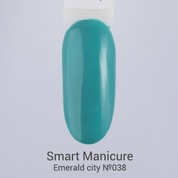Smart Manicure, Гель-лак Emerald city - №038 Изумрудный город (10 мл)