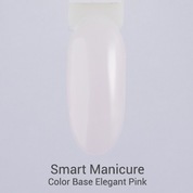 Smart Manicure, Color Base - База-камуфляж для гель-лака Elegant Pink (10 мл)