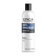 EPICA, Anti-Dandruff - Шампунь против перхоти с маслом семян конопли и экстрактом репейника (300 мл)