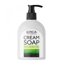 EPICA, Cream Soap Regenerating - Крем-мыло регенерирующее с комплексом цветочных экстрактов и аллантоином (400 мл)